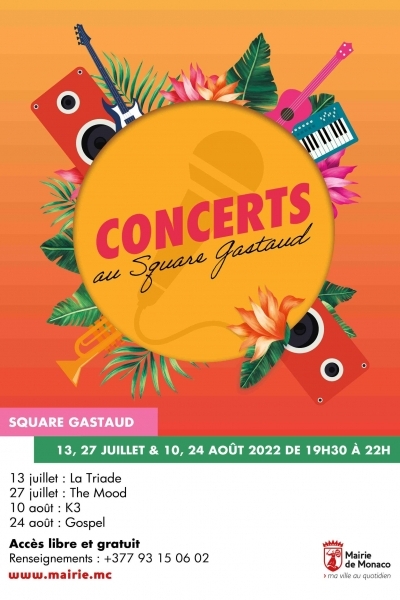 Concerts au Square Gastaud : "La Triade"