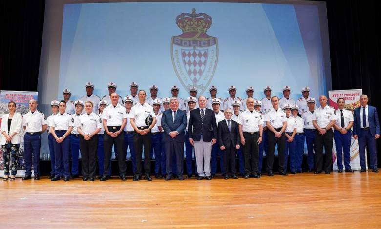 Yann Beunard Class of 2021/2022 graduates from police academy