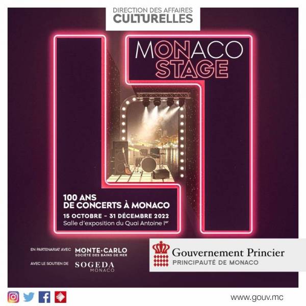 Exhibition MONACO ON STAGE – 100 ans de concerts à Monaco