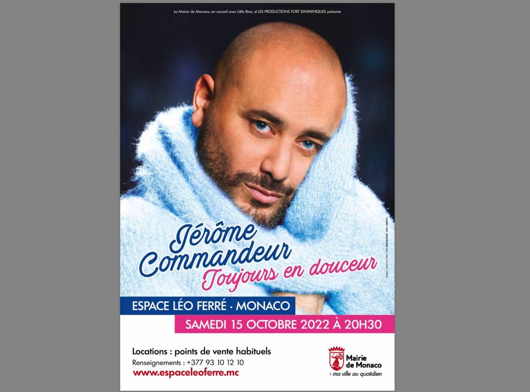 Concert of Jerome Commandeur «Toujours en douceur»