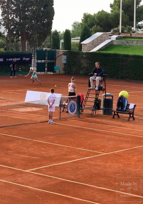 Future European Tennis Giants Do Battle At Monte Carlo Country Club