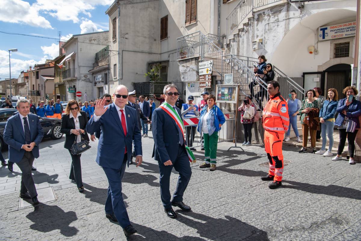 The Grimaldi Historical Sites network of Monaco: Prince Albert II visits two Italian regions