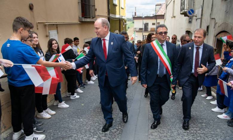 The Grimaldi Historical Sites network of Monaco: Prince Albert II visits two Italian regions