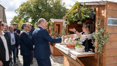 The Grimaldi Historical Sites network of Monaco: Prince Albert II visits two Italian regions