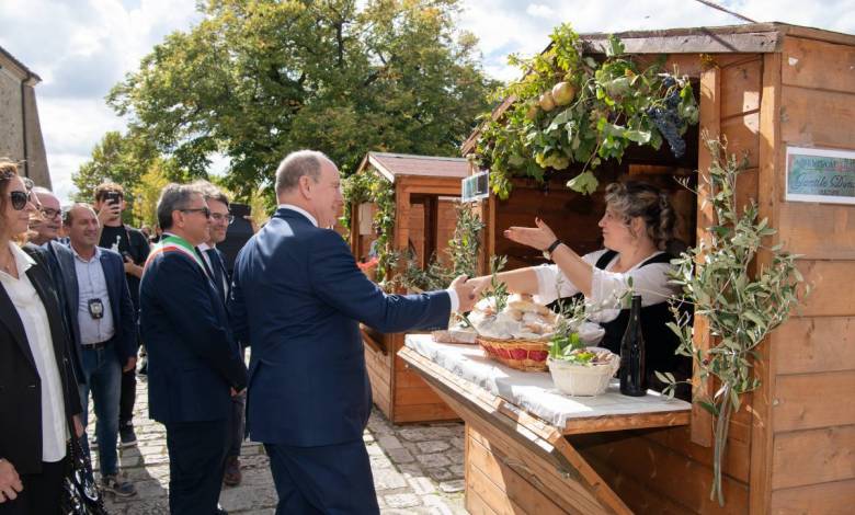 The Grimaldi Historical Sites network of Monaco: Prince Albert II visits two Italian regions