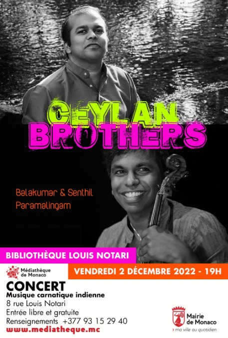 Ceylan Brothers (Indian Music) concert