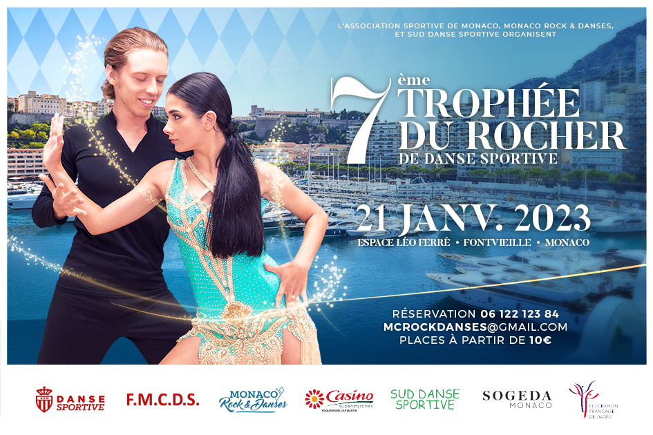 7th Trophée du Rocher dancesport competition