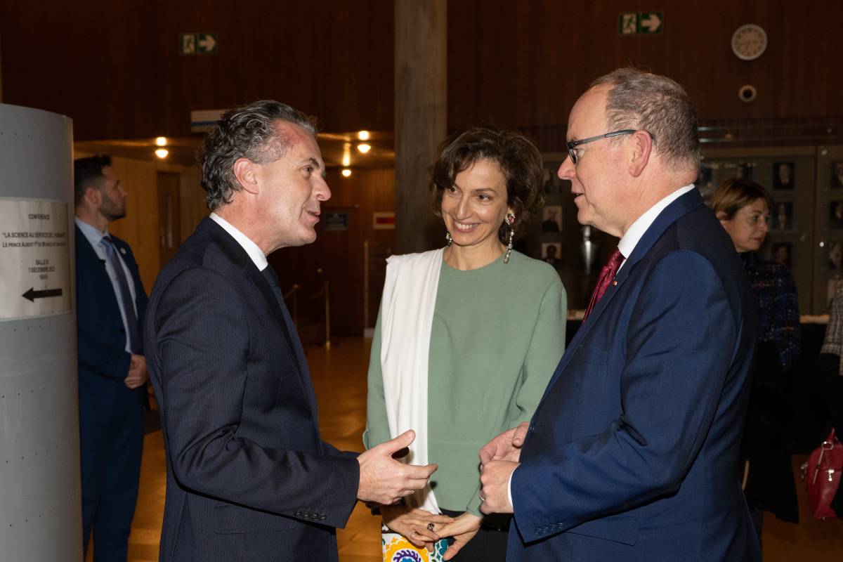 Prince Albert Makes Closing Tributes to Prince Albert I in Paris