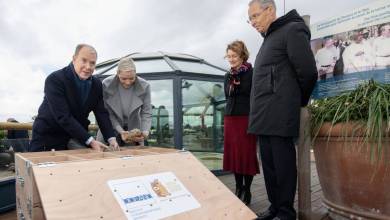 Prince Jaques and Princess Gabriella help bring Endangered Tortoises to Senegal