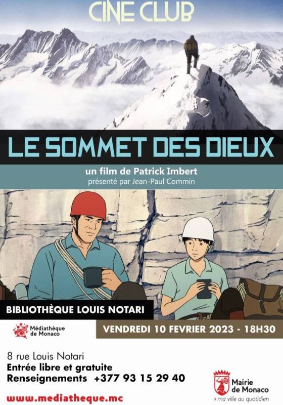 Cine-club: screening of "The Summit of the Gods"