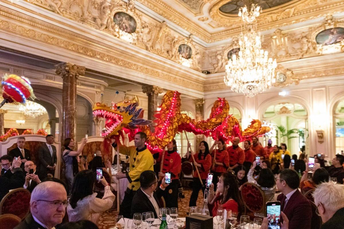 The Principality Joins the Dragon to Bring Luck to Chinese New Year