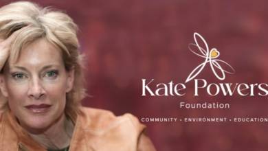 Kate Powers Foundation's inauguration in Twiga