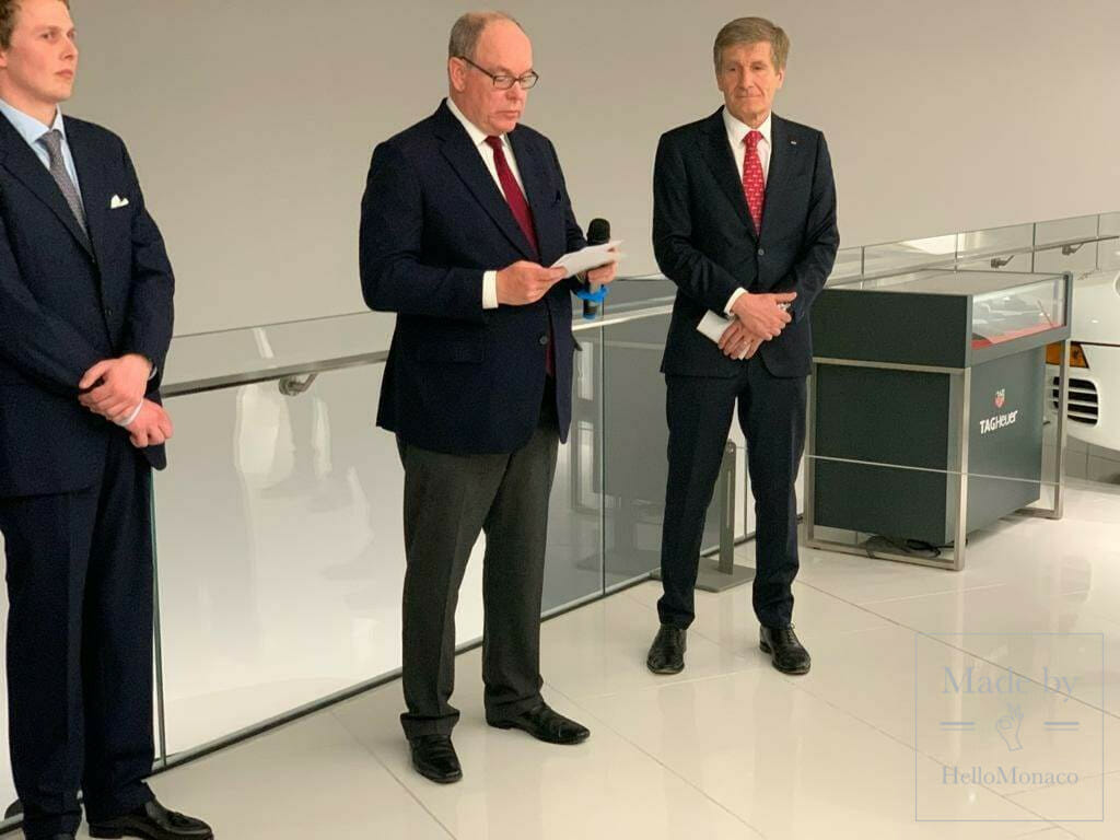 Prince Albert II inaugurates Porsche’s 75th Anniversary Exhibition and other princely news