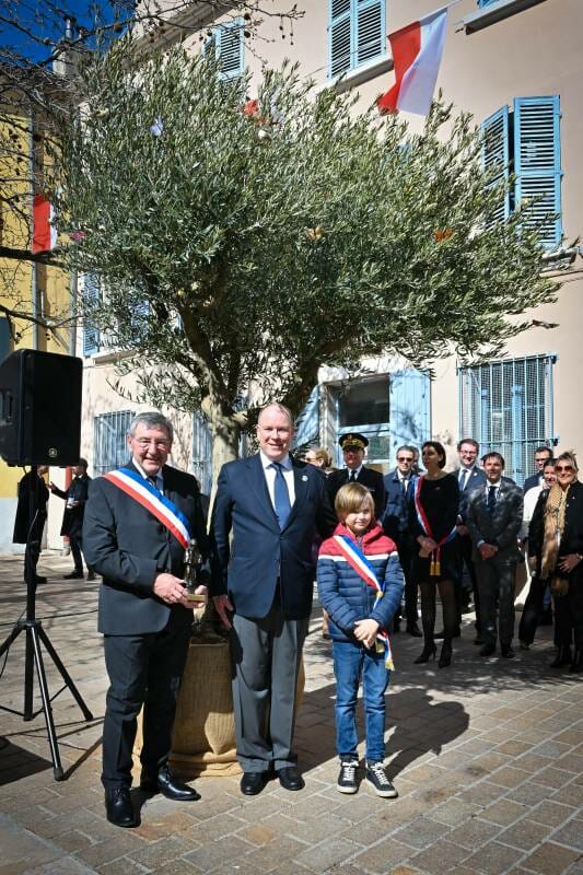 Prince Albert II makes Historical visit to Ollioules