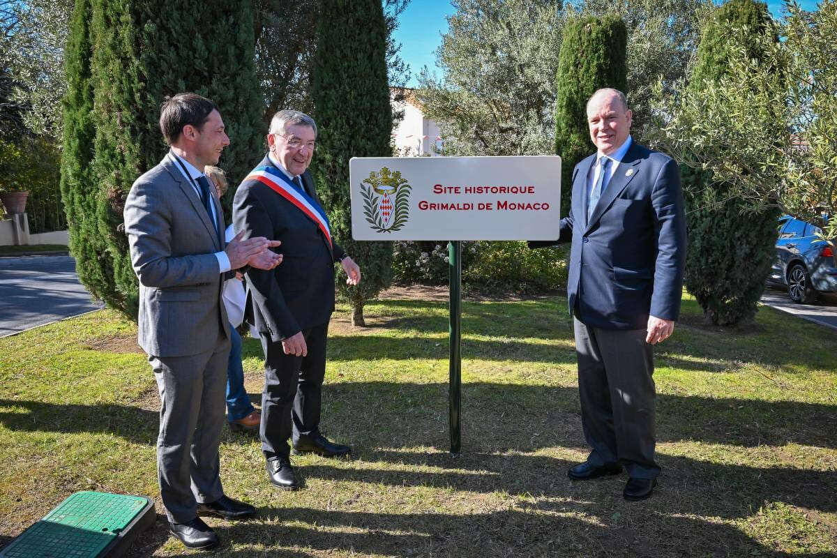 Prince Albert II makes Historical visit to Ollioules