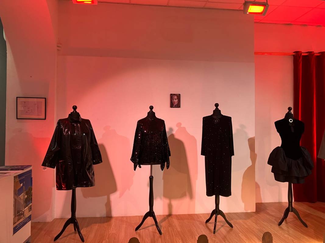 Pierre Cardin's muses at the Grimaldi Forum