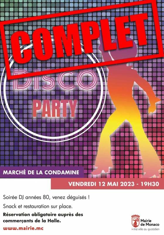 DISCO PARTY at the Condamine market