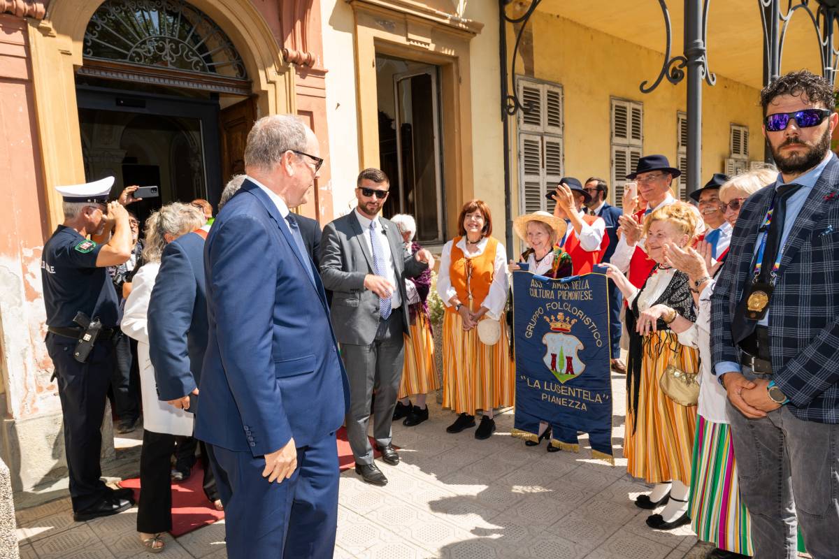 Prince Albert II makes Historical Trip to Piedmont and Liguria