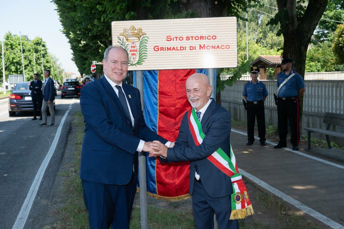 Prince Albert II makes Historical Trip to Piedmont and Liguria