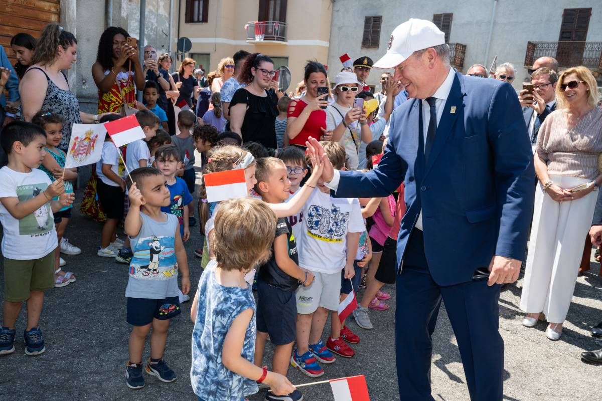 Prince Albert II makes Historical Trip to Piedmont and Liguria