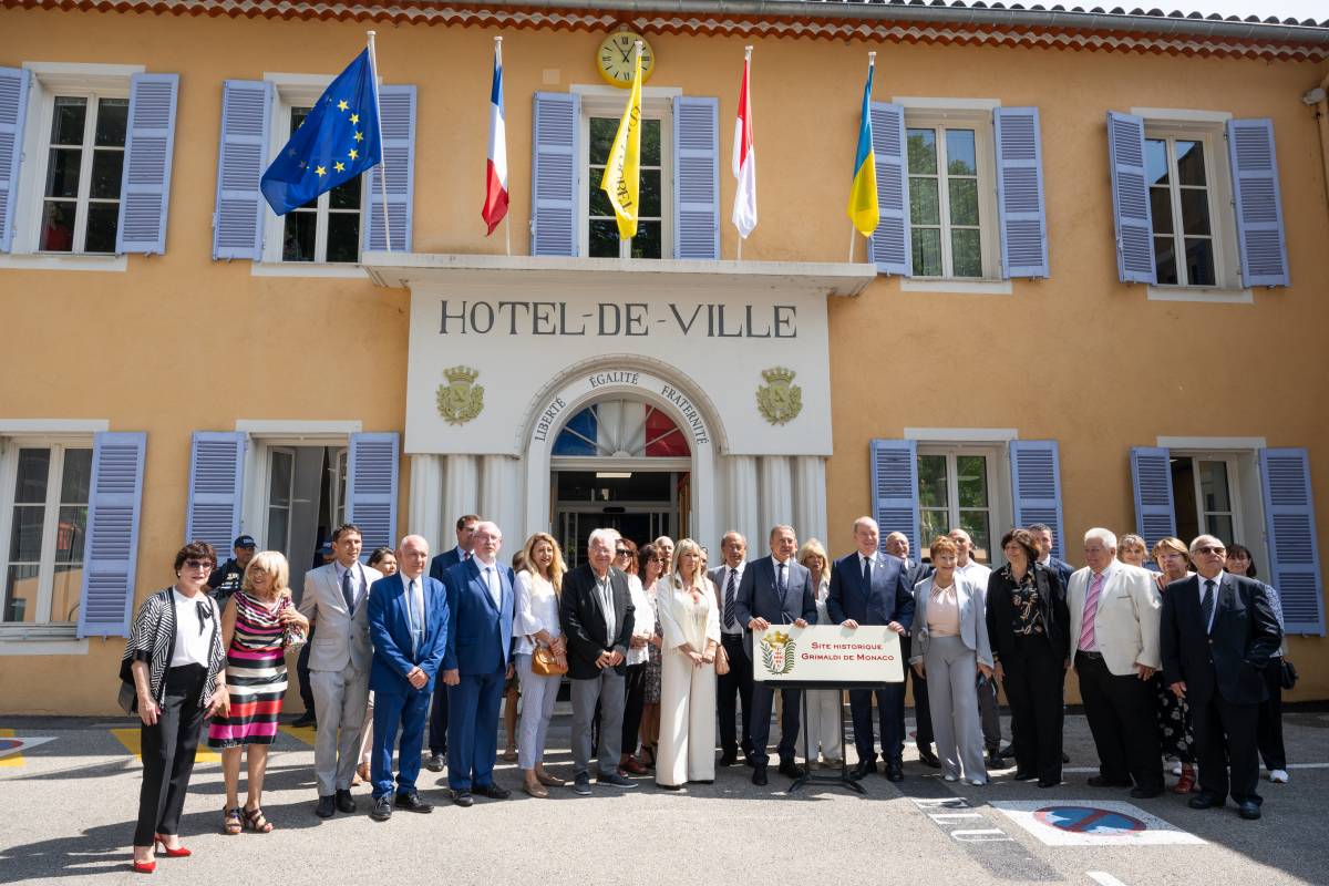Historic Visit to Villeneuve-Loubet