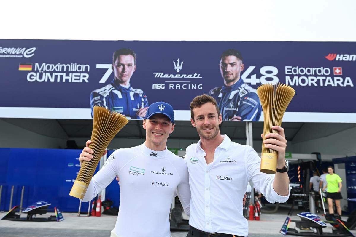 Maserati MSG Racing returns to the podium in Jakarta