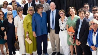 Prince Albert Inaugurates the immense “Three Elements” sculpture at Mareterra