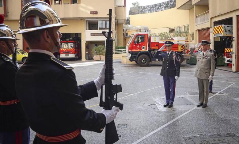 Monaco Fire and Emergency Service: official visit from Brignoles