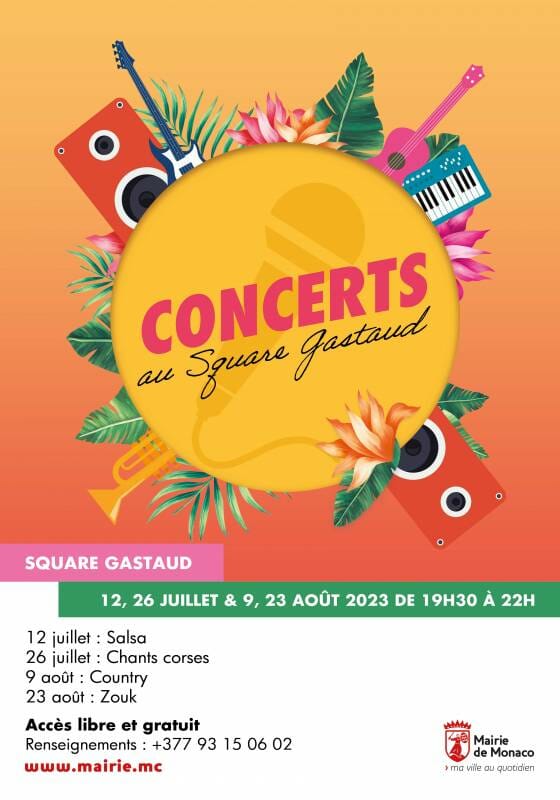 Concerts at Square Gastaud