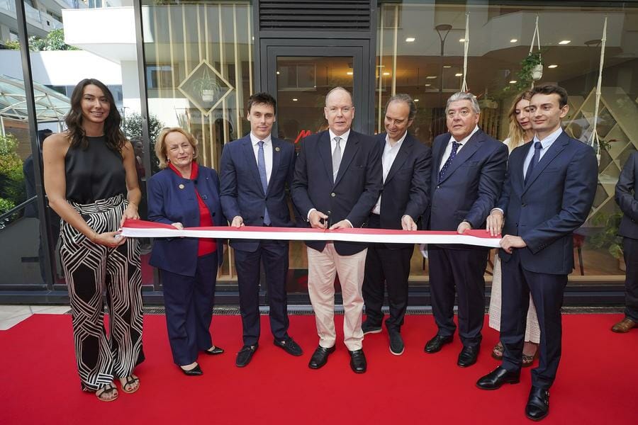 Prince Albert II inaugurates the Maison du Numérique