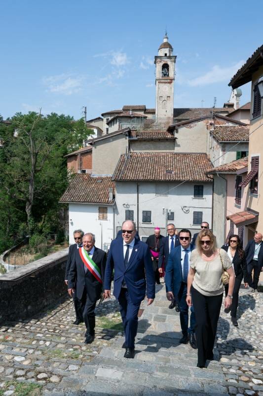 Prince Albert II makes Historical Trip to Piedmont and Liguria