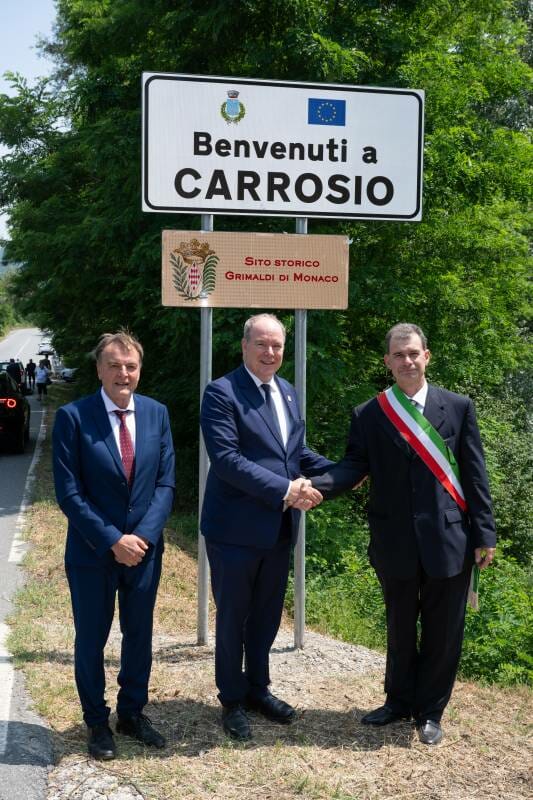 Prince Albert II makes Historical Trip to Piedmont and Liguria