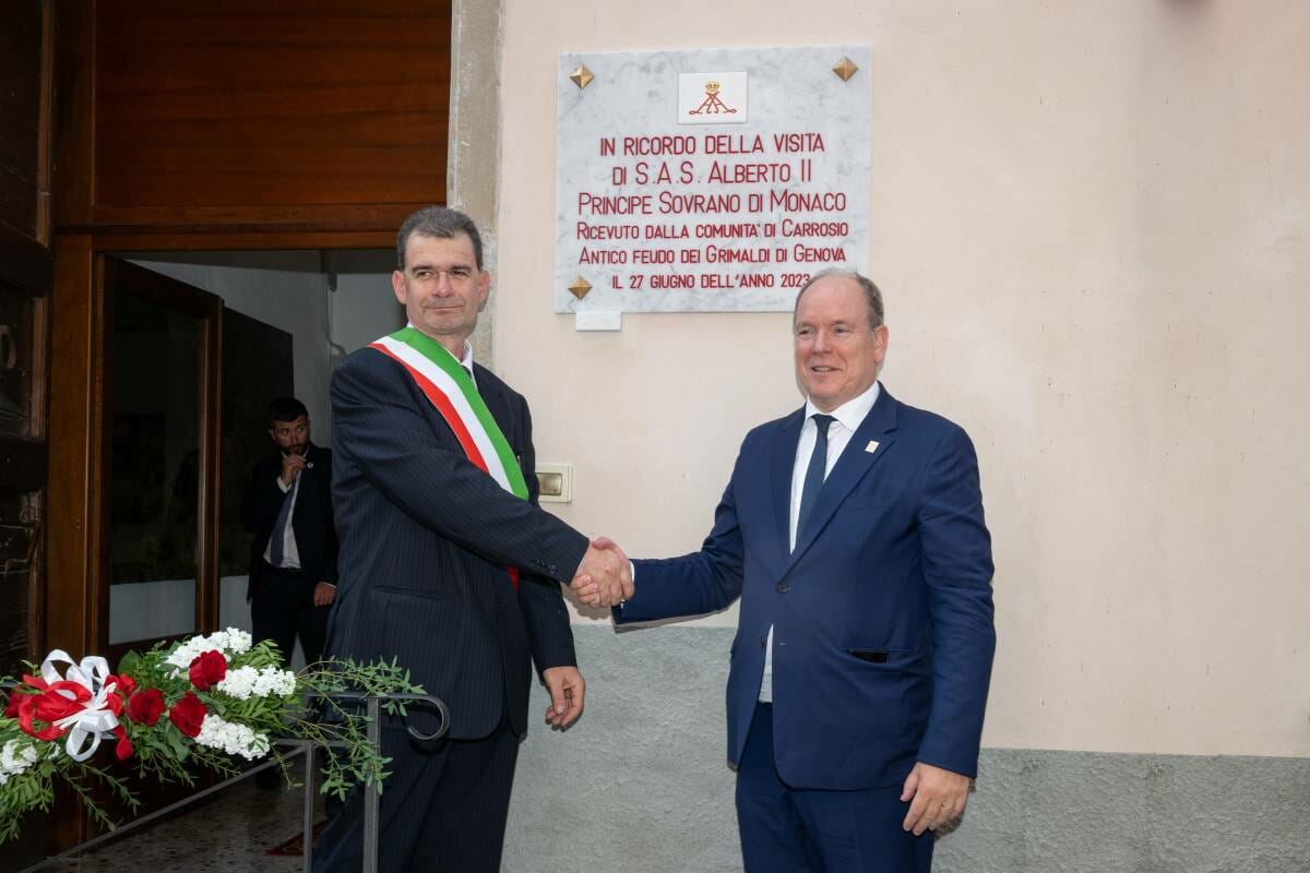 Prince Albert II makes Historical Trip to Piedmont and Liguria