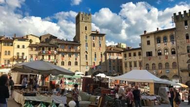 antique markets of Tuscany and Provence