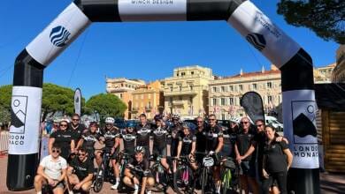 Blue Marine Cyclists Conquer the London Monaco Ride to save the Ocean