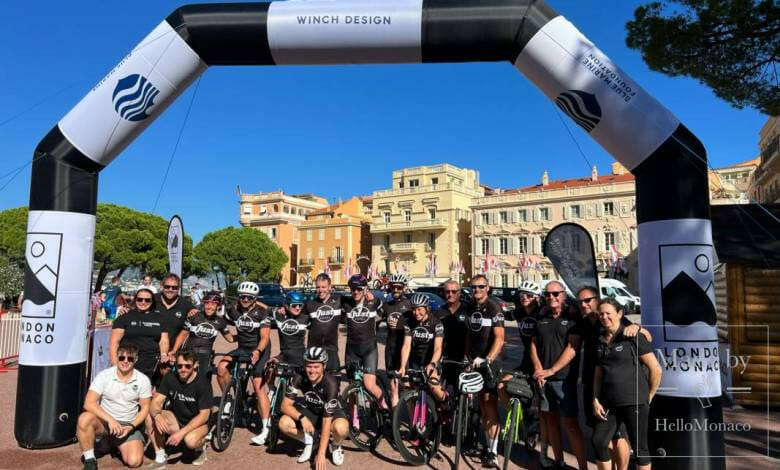Blue Marine Cyclists Conquer the London Monaco Ride to save the Ocean