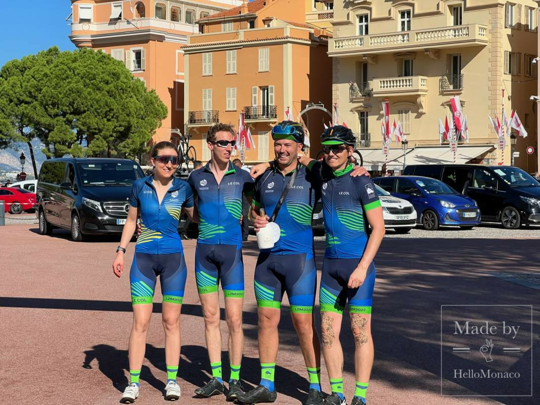 Blue Marine Cyclists Conquer the London Monaco Ride to save the Ocean