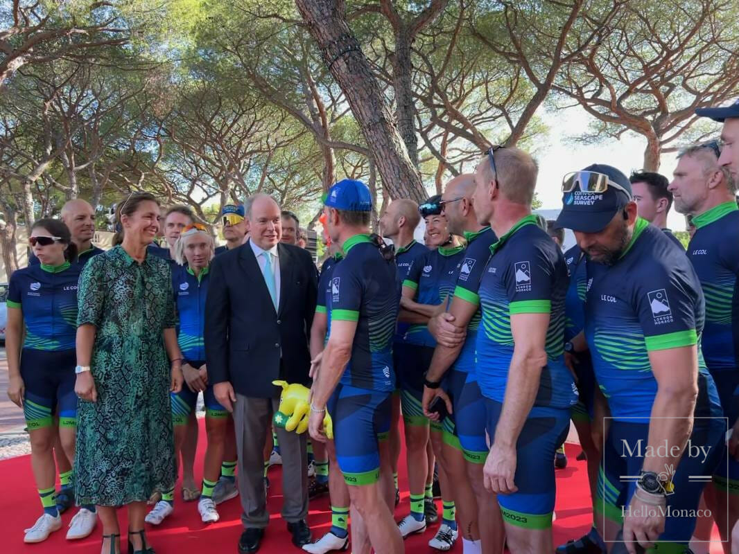 Blue Marine Cyclists Conquer the London Monaco Ride to save the Ocean