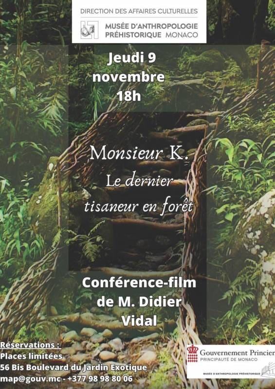 Lecture - "Mr K. - The Last of the Forest Tisaneurs"
