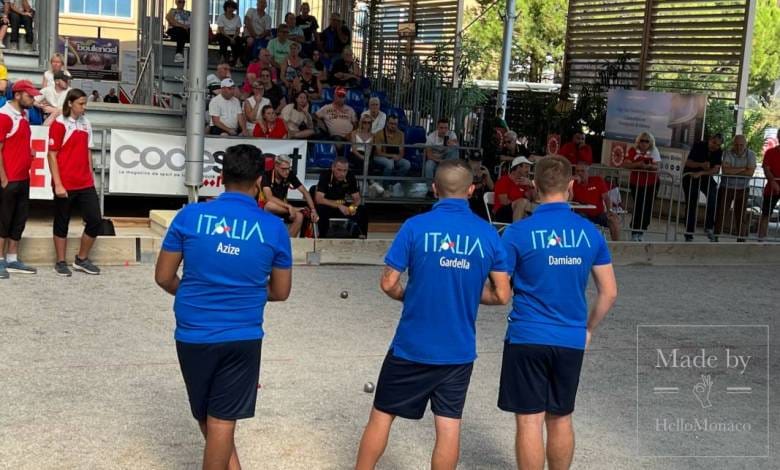 Results of the Pétanque European Championships in Monaco