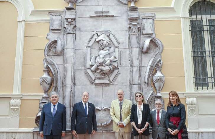 Inauguration of new monument in tribute to Prince Albert I