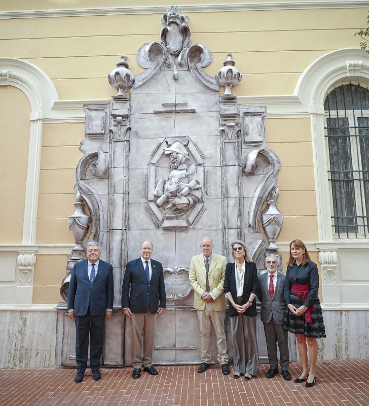 Inauguration of new monument in tribute to Prince Albert I