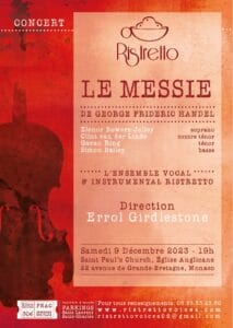 The concert: "Haendel's Messiah"