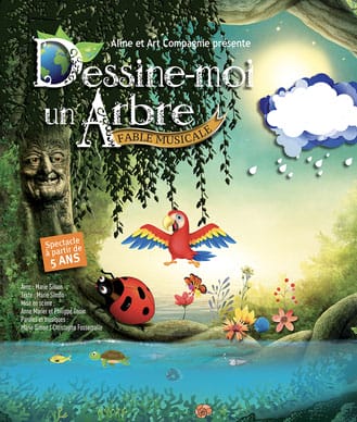 Play for kids "Draw me a tree" in Theatre des Muses