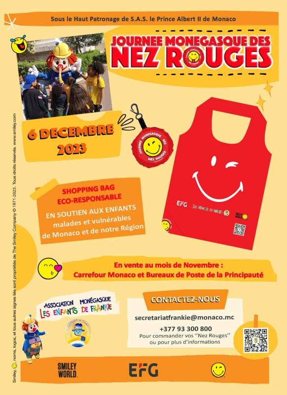 19th Edition of the Monegasque Red Nose Day