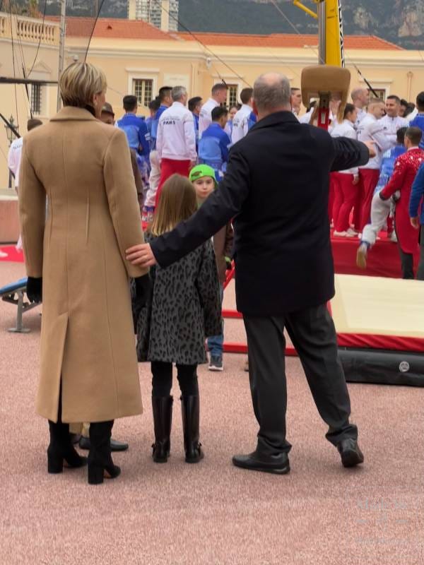 Princely Family attends the Open Air Circus Show