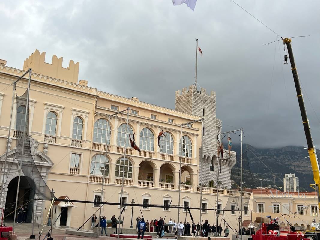 Princely Family attends the Open Air Circus Show