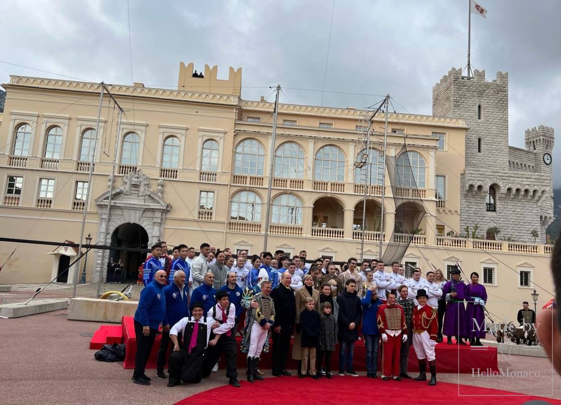 Princely Family attends the Open Air Circus Show