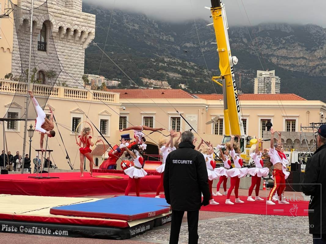 Princely Family attends the Open Air Circus Show