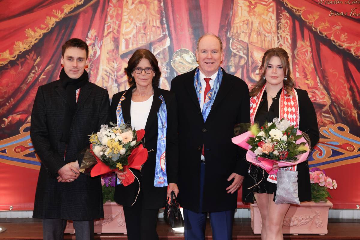 Princely Family at the Monte-Carlo International Circus Festival